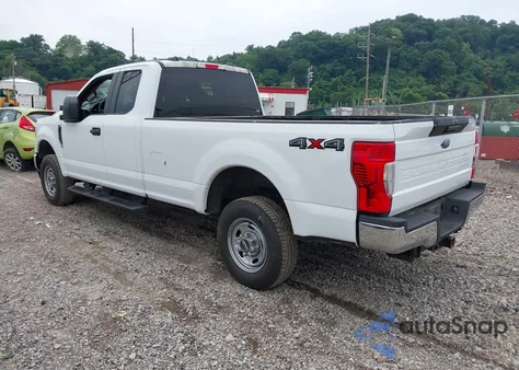 2021 Ford F-250 Xl из США, поврежденный, VIN 1FT7X2B67MEC09798